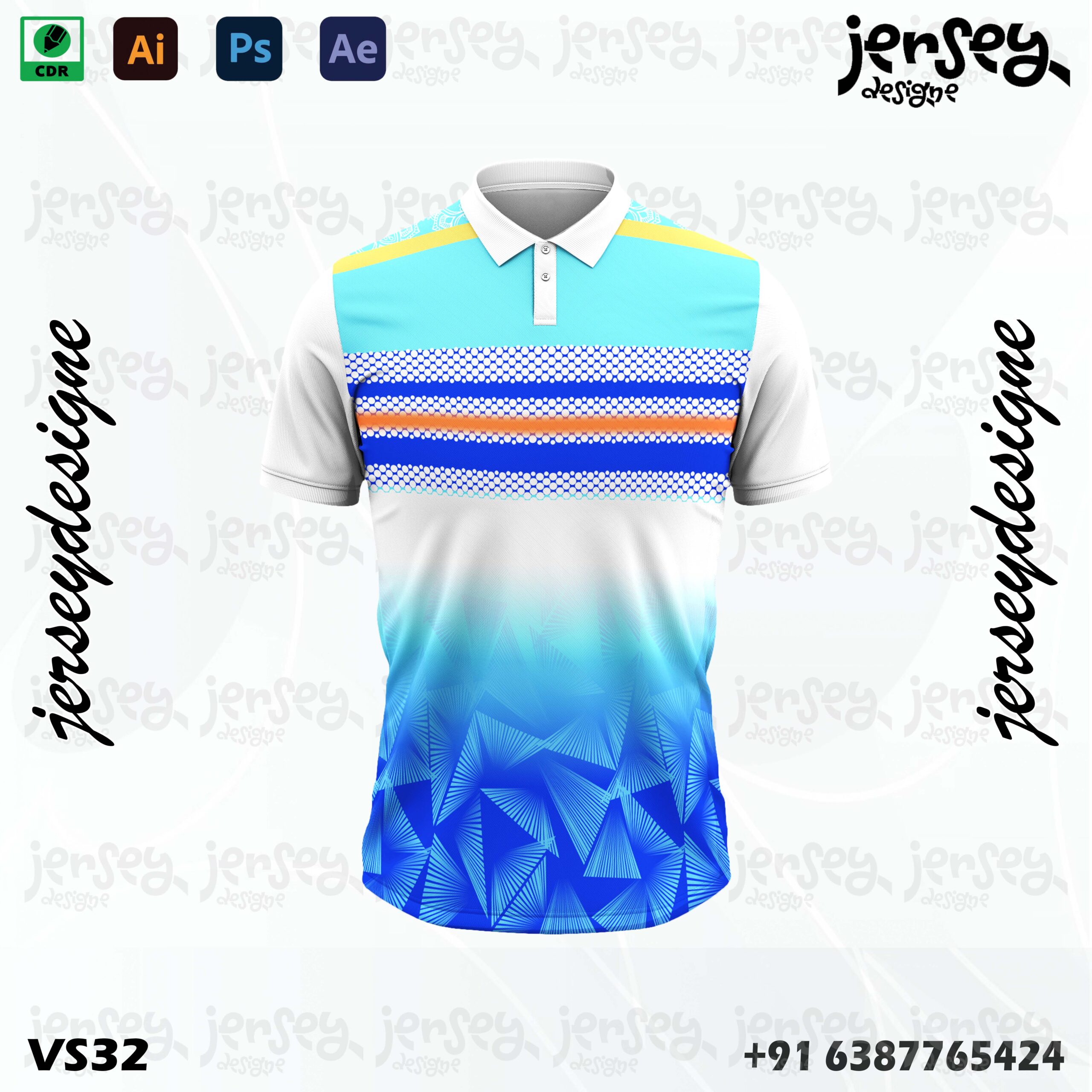 Cricket Jersey Design Mix Color 1 cricket jersey design