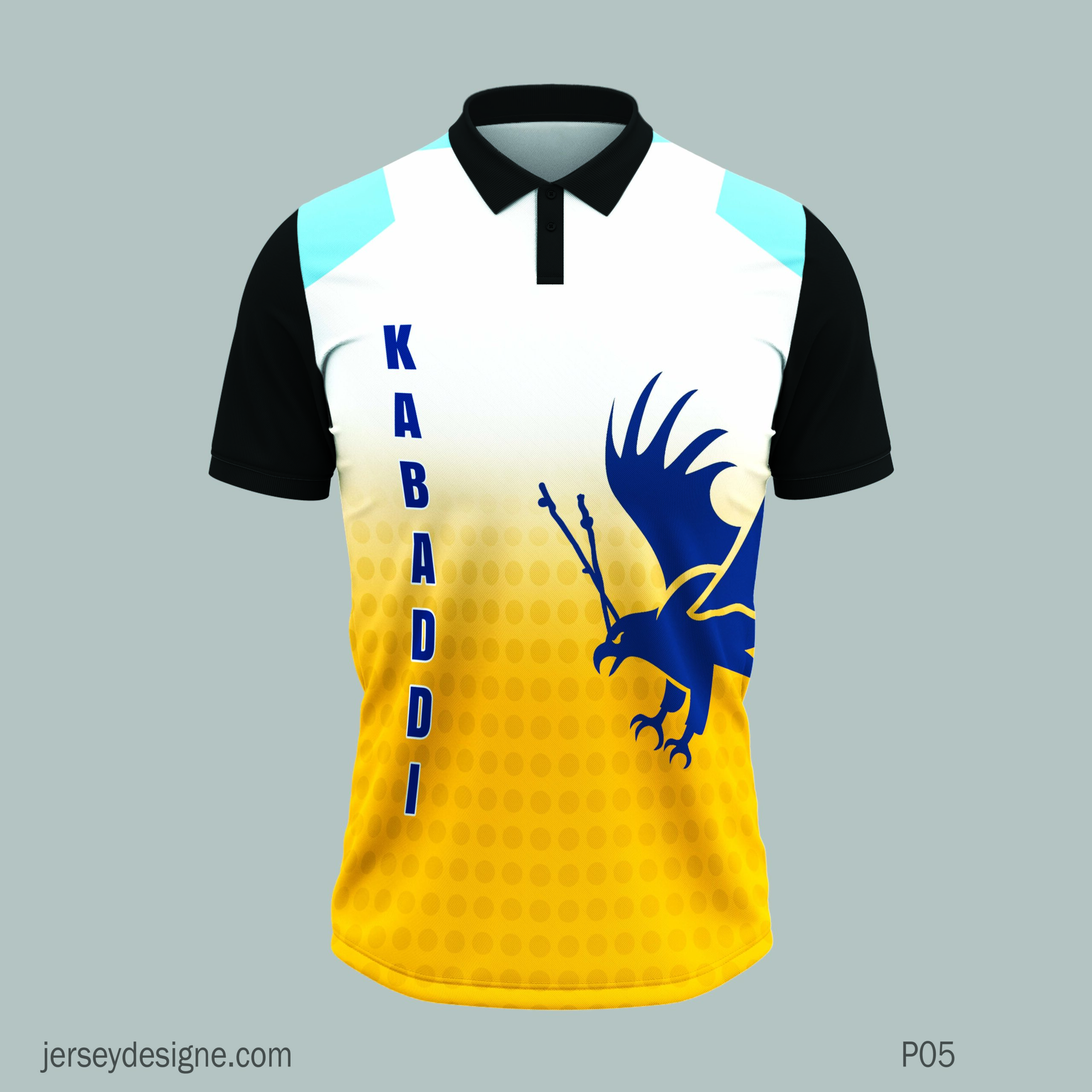 Yellow Eagle Jersey Design 1 jersey design