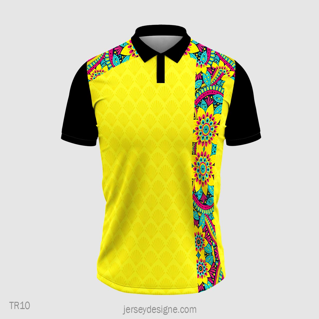 Yellow Flower Festival Jersey Design 1 Yellow Flower Festival Jersey Design