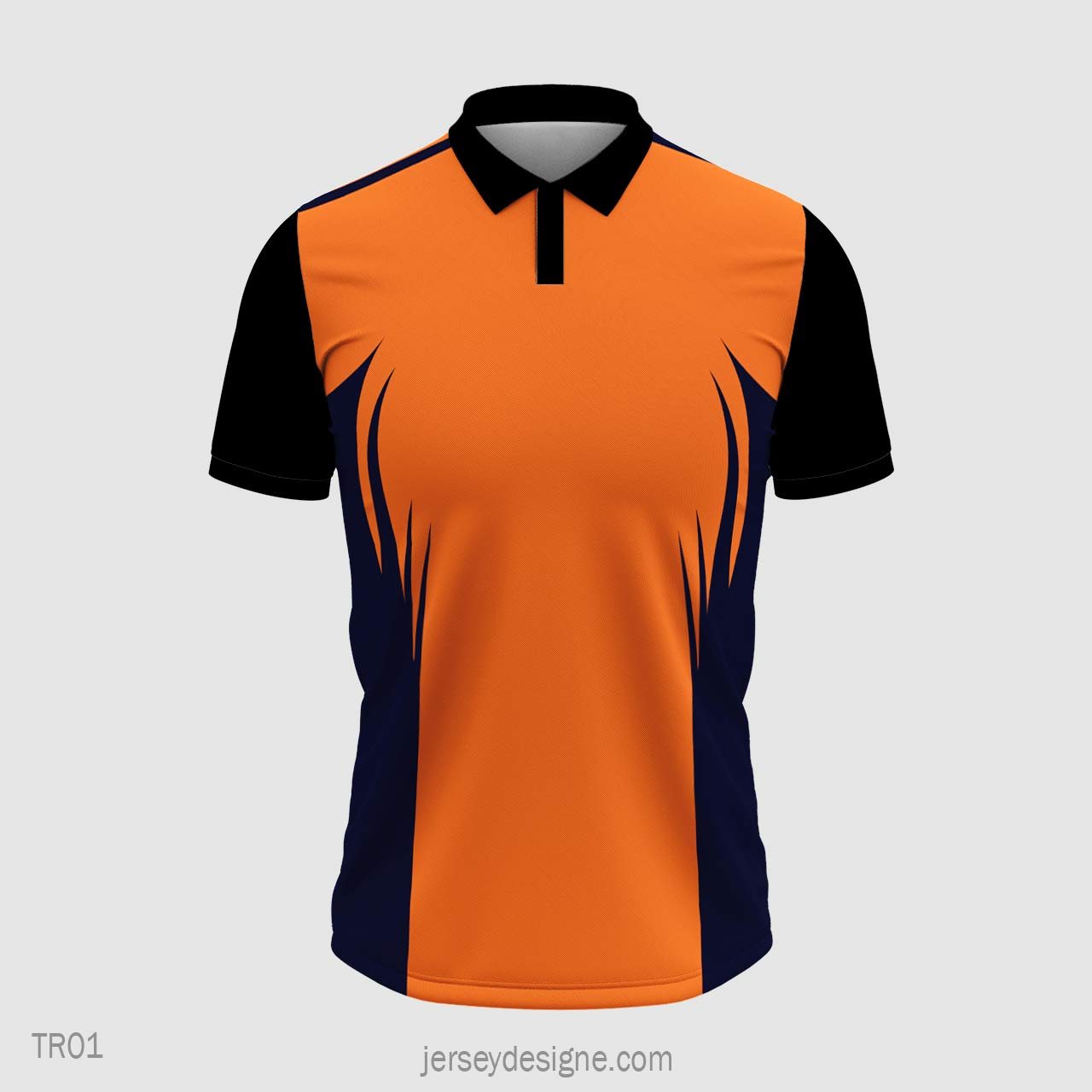 Premium Orange Jersey Design with Black Pattern 2026 1 Cricket Orange Jersey Design with Black Pattern