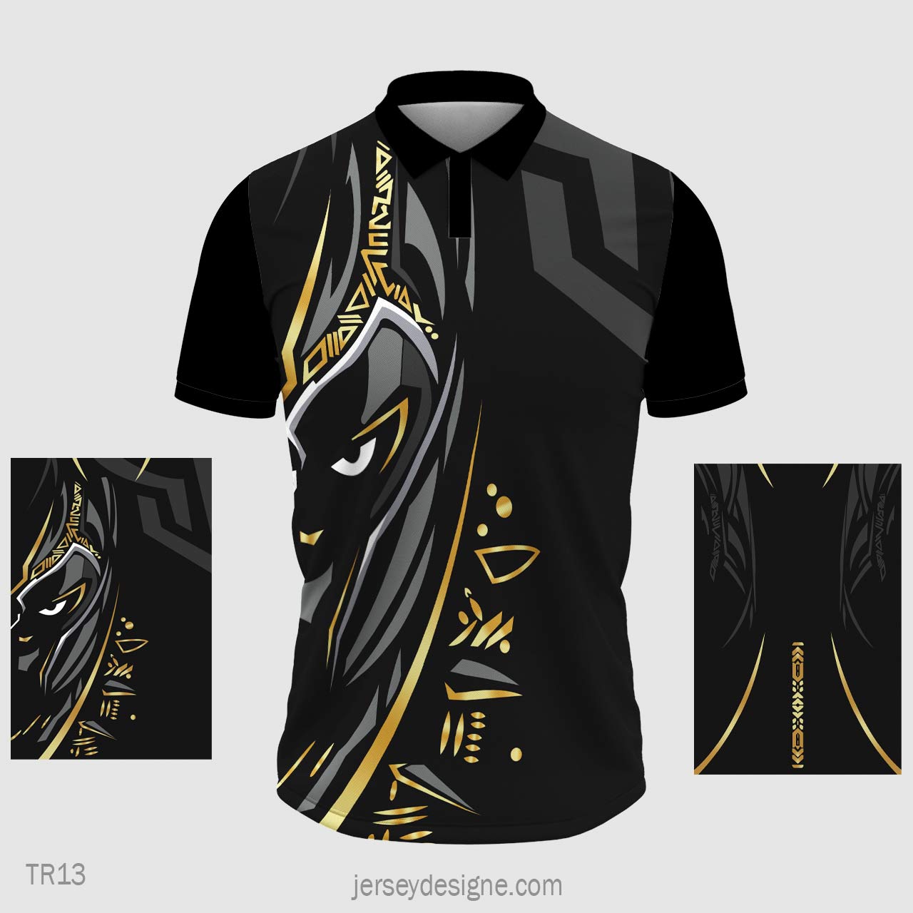Golden Lion Jersey Design (Ai,Cdr & pdf) 1 lion golden cricket jersey design cdr ai